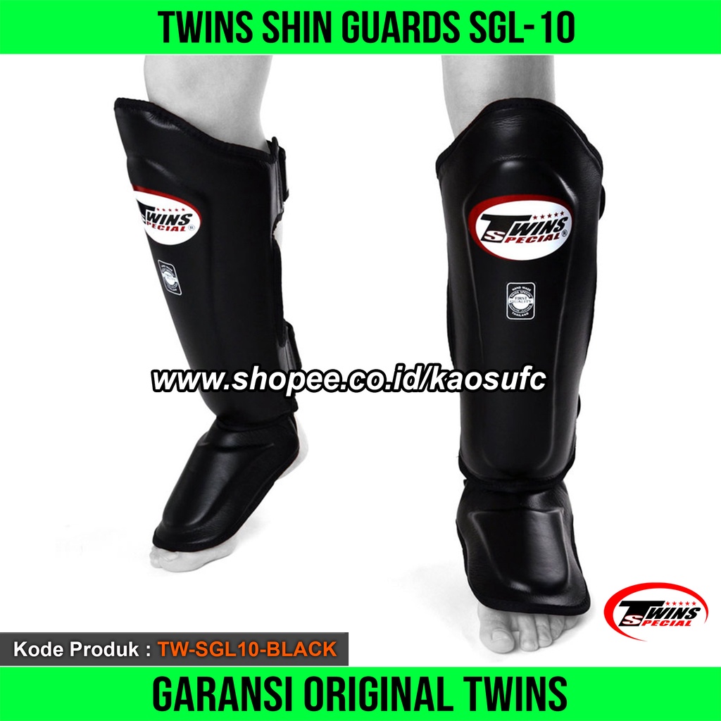 Jual Shin Guard Muay Thai Twins SGL-10, Pelindung Kaki Muaythai, Deker ...