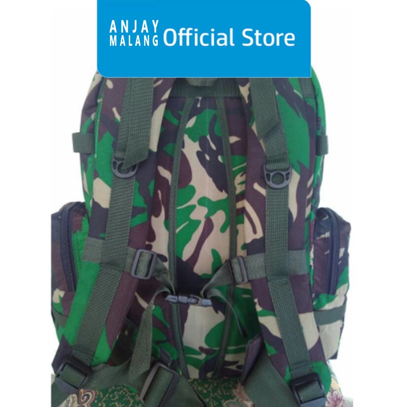 Jual Anjay TAS RANSEL TENTARA TNI INDONESIA UKURAN BESAR JUMBO LORENG ...