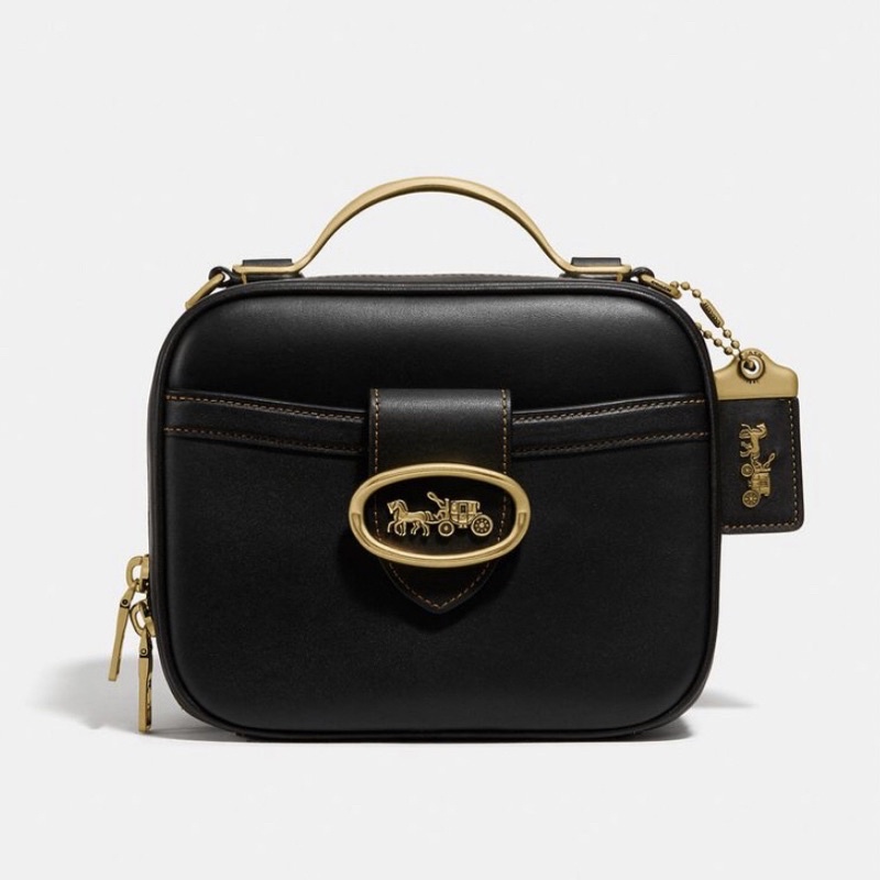 Jual Coach 93846 Riley Lunchbox Bag Black ORIGINAL Shopee Indonesia