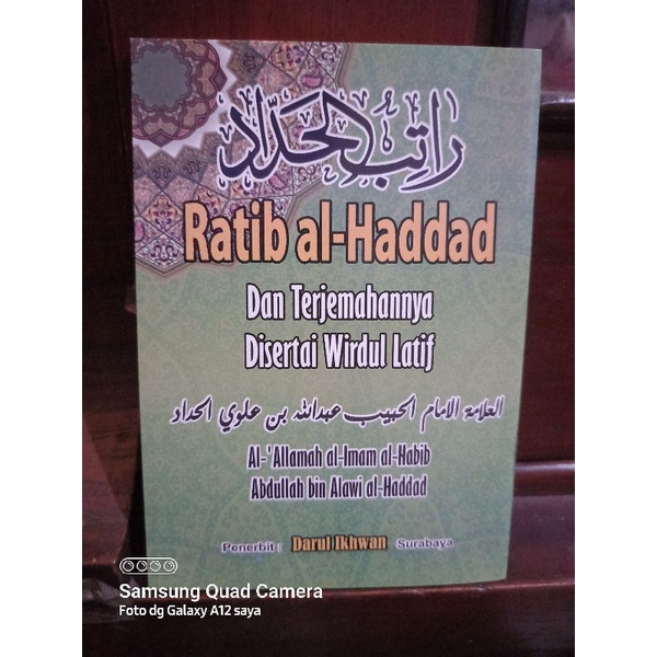 Jual Ratib Al-Haddad dan Terjemahannya Wirdul Latif Ratibul Hadad Buku ...