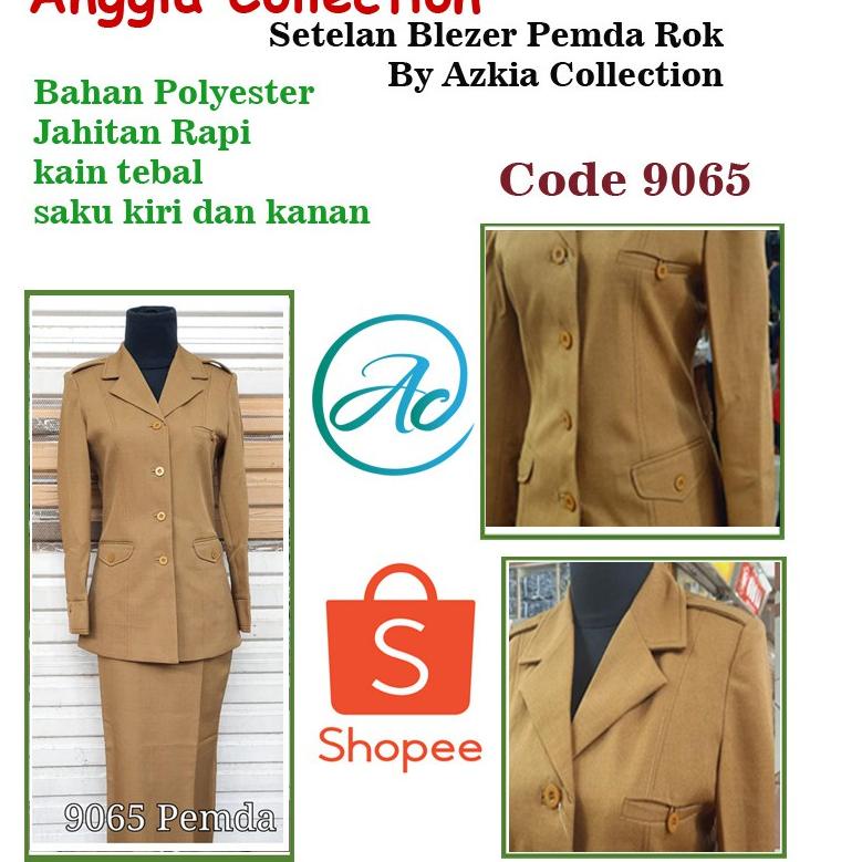 Jual Diskond Setelan Blazer-Seragam Guru Dan PNS Terbaru-Blazer Azkia ...