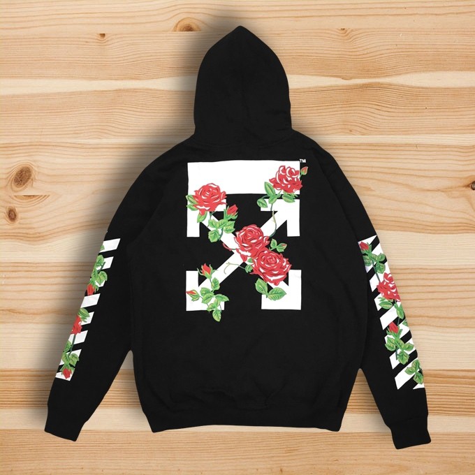 Jaket off white clearance rose