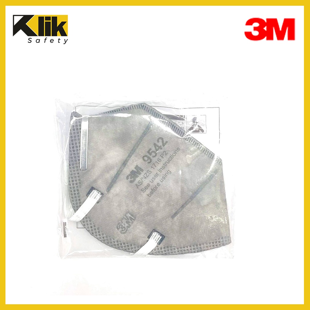 Jual 3M Masker KN95/P2 Carbon Headloop 9542 Perbox 100% Original ...
