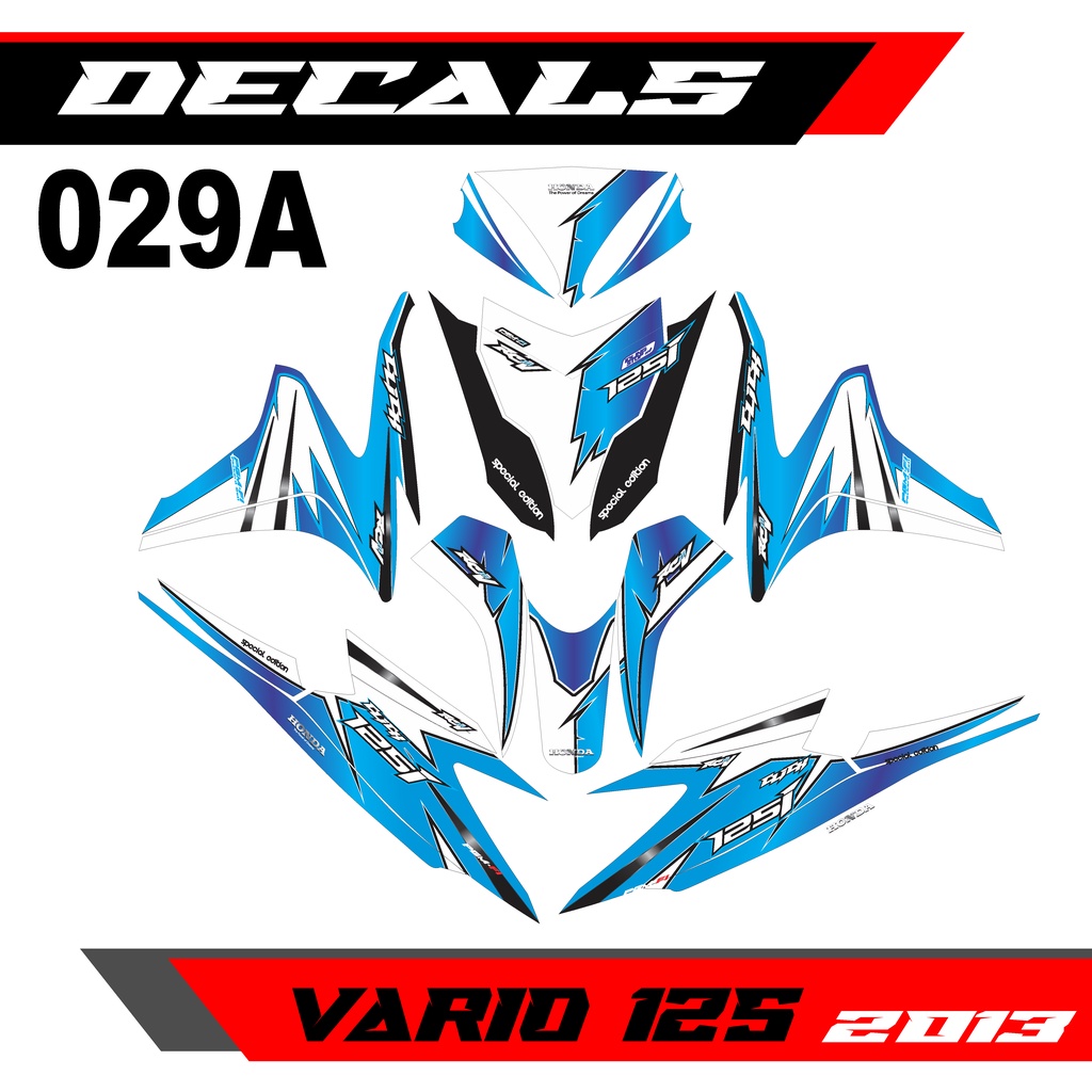 Jual Decal Sticker - Dekal Stiker Fullbody VARIO 125 Fi 2013/2014/2015 ...