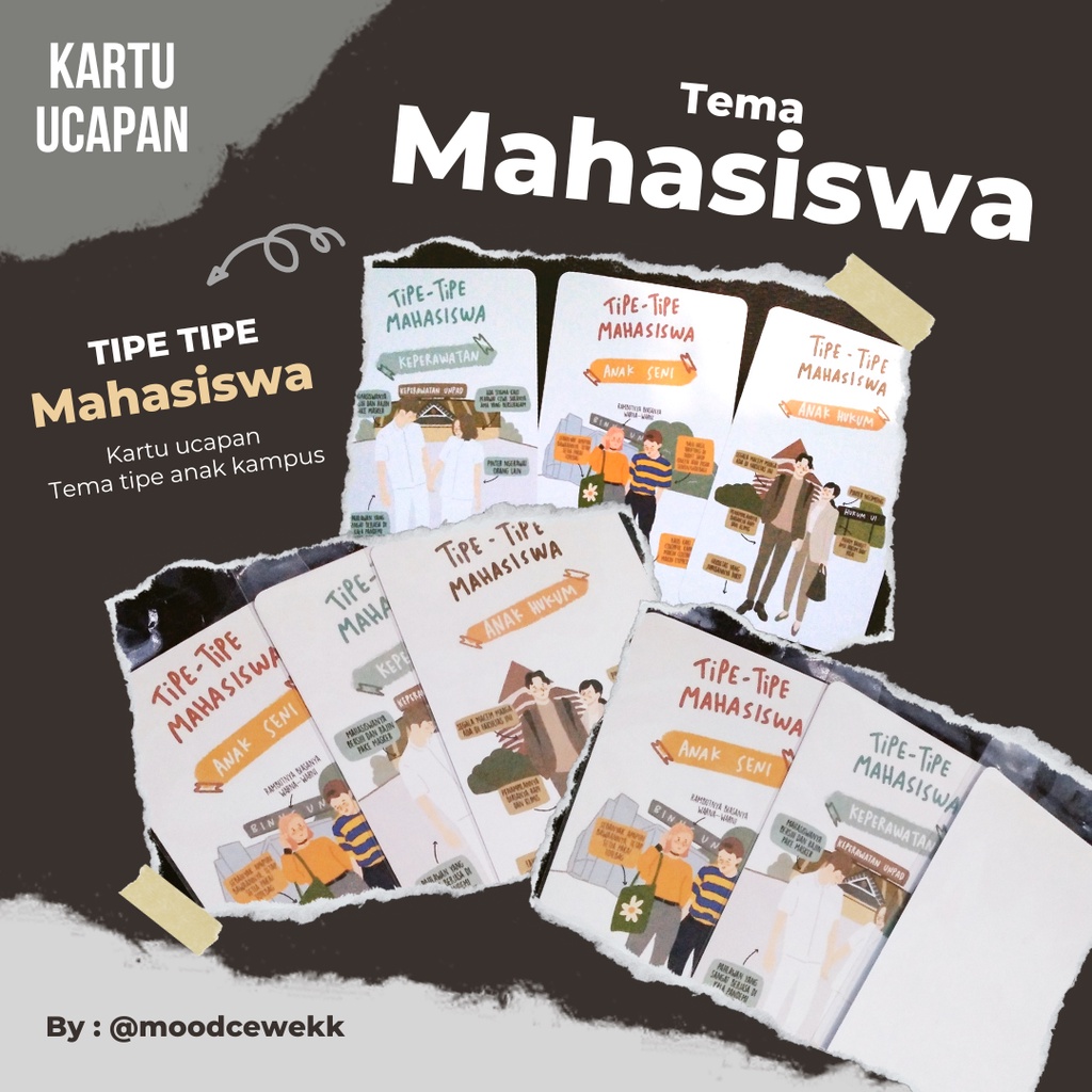 Jual KARTU UCAPAN Tema Mahasiswa | Shopee Indonesia