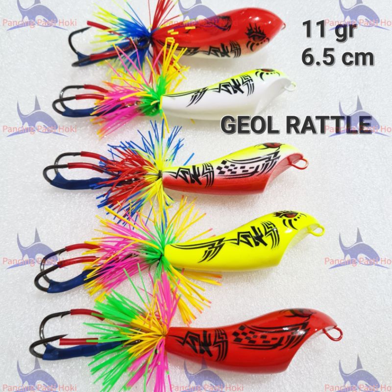 Jual umpan jaws geol rattle ( isi timah) | Shopee Indonesia