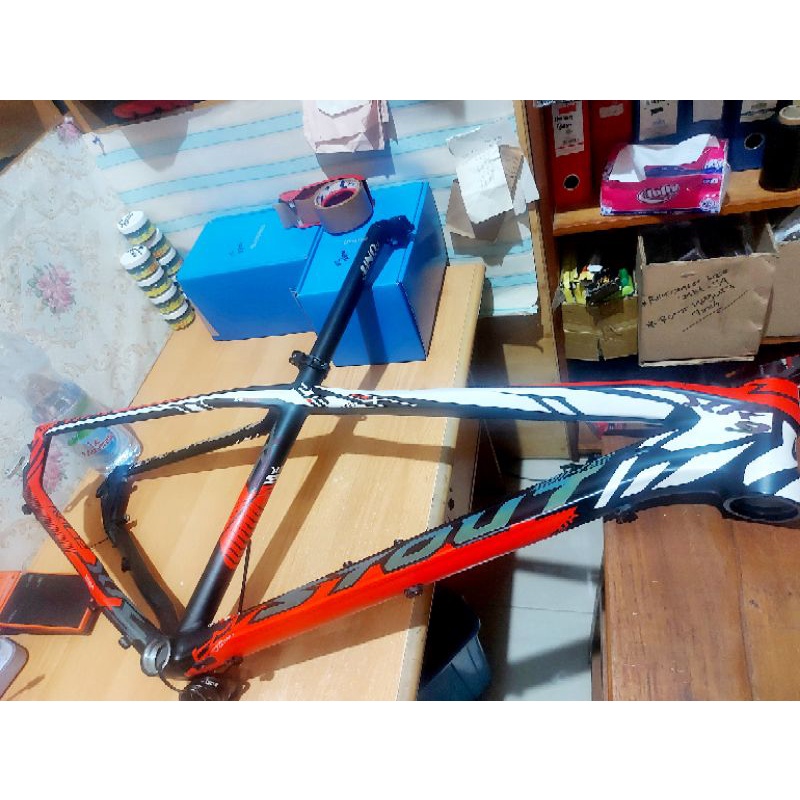 Frame cheap mtb second