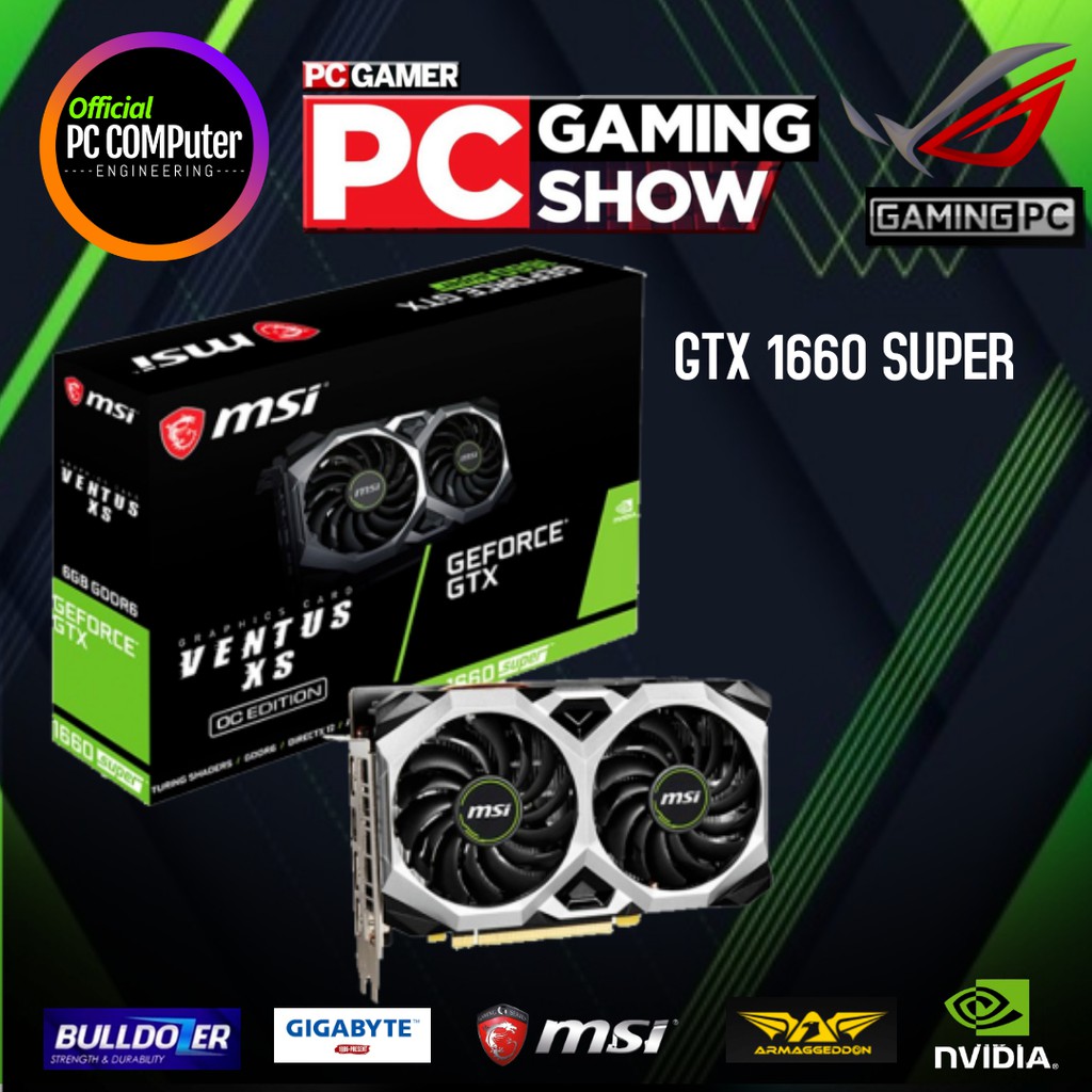 1660SUPER スマホ・タブレット・パソコン MSI GeForce GTX 1660 Super