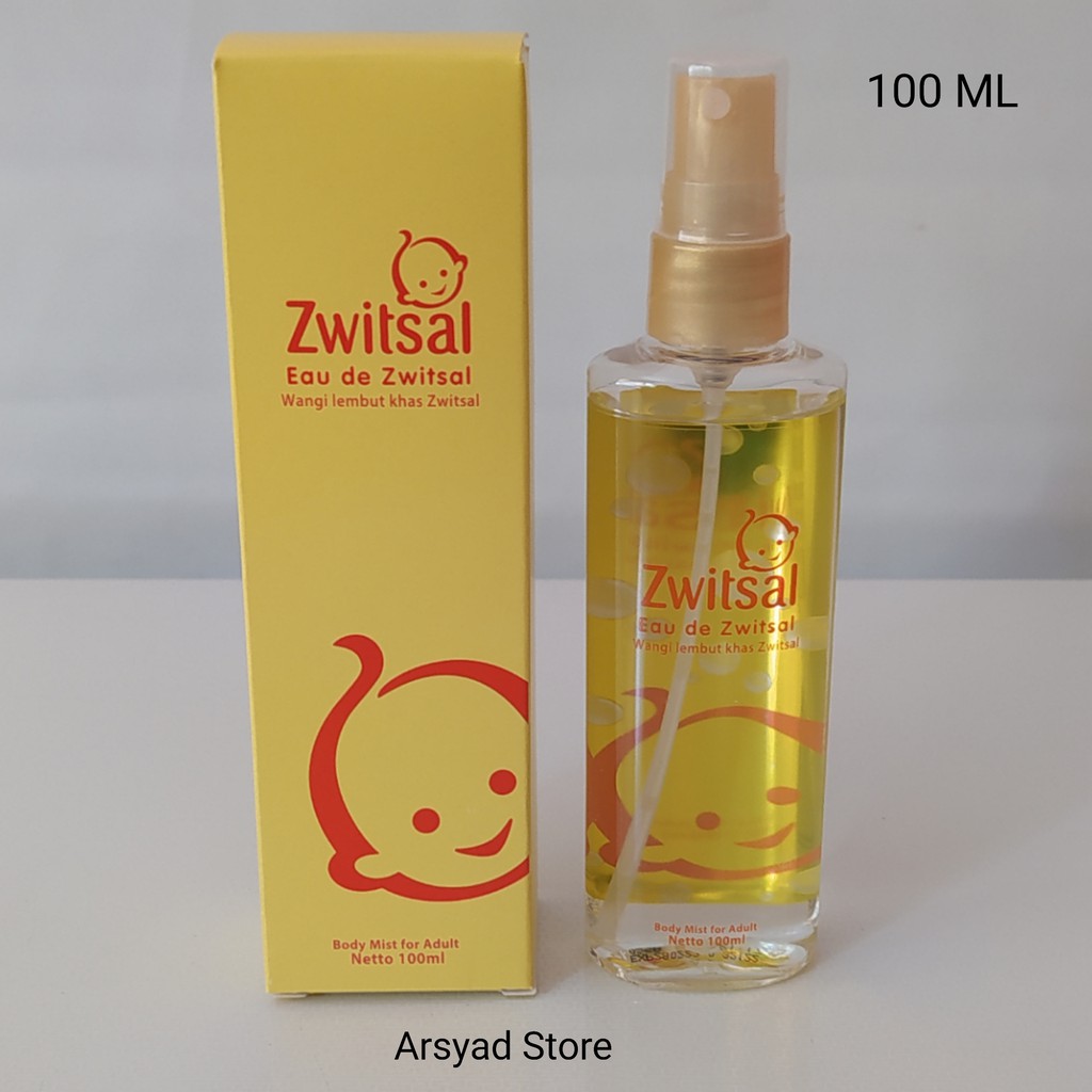 Jual Zwitsal Eau De Toilette Body Mist Minyak Wangi Parfum 100 ML