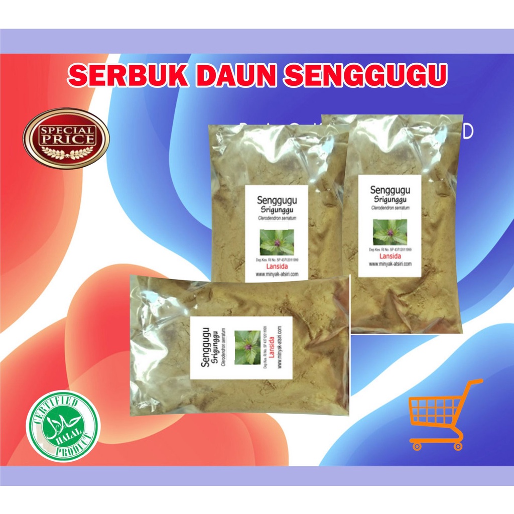 Jual Bubuk Daun Srigunggu Serbuk Senggugu Simplisia Sirgunggu Sagunggu Shopee Indonesia