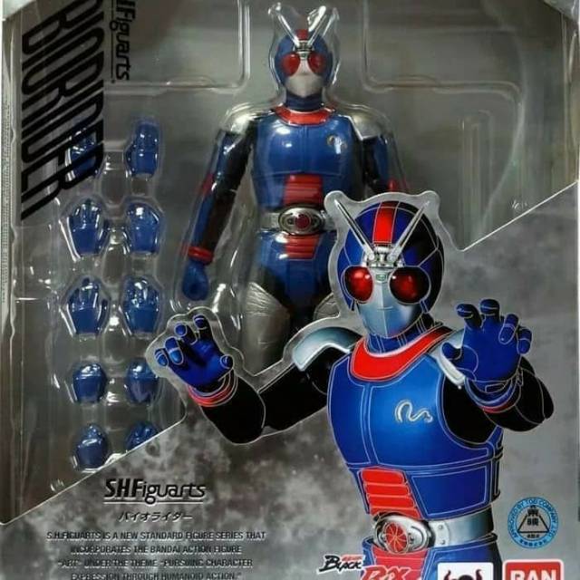 Jual SHF Kamen Rider RX Bio/ksatria baja hitam bio | Shopee Indonesia