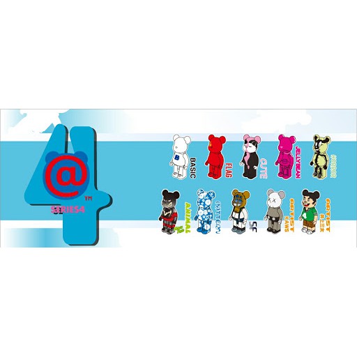 BEARBRICK 100% SERIES 11 SECRET LEILOW HAWAI MEDICOMTOY KAWS