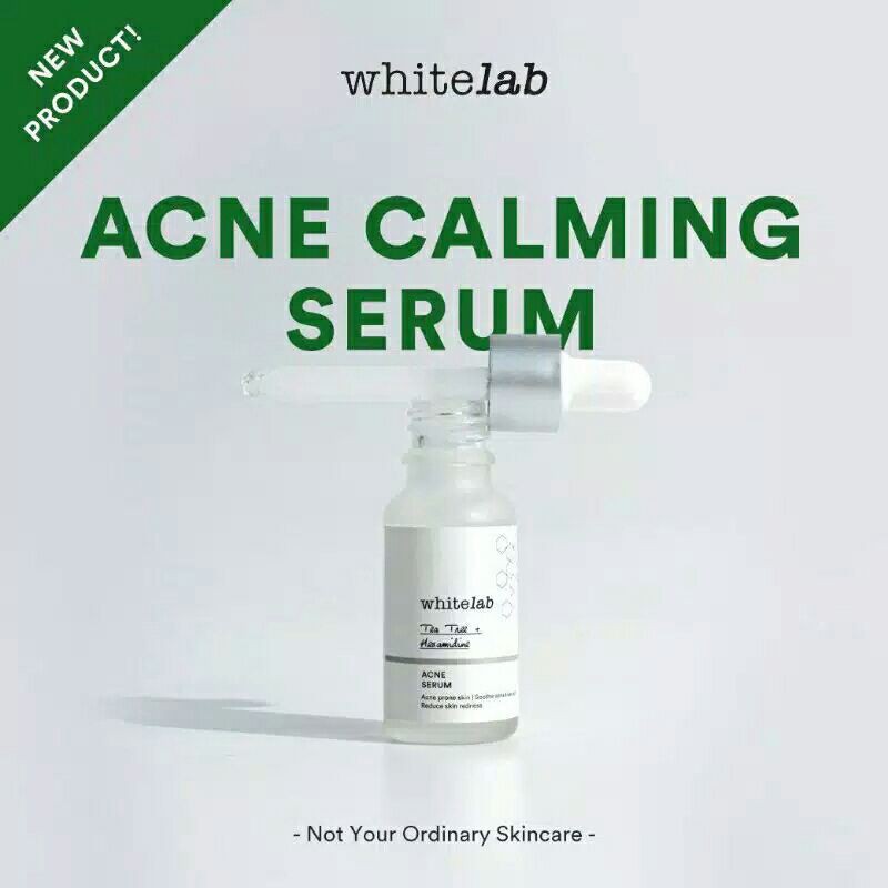 Jual WHITELAB ACNE CALMING SERUM NEW FORMULA Shopee Indonesia