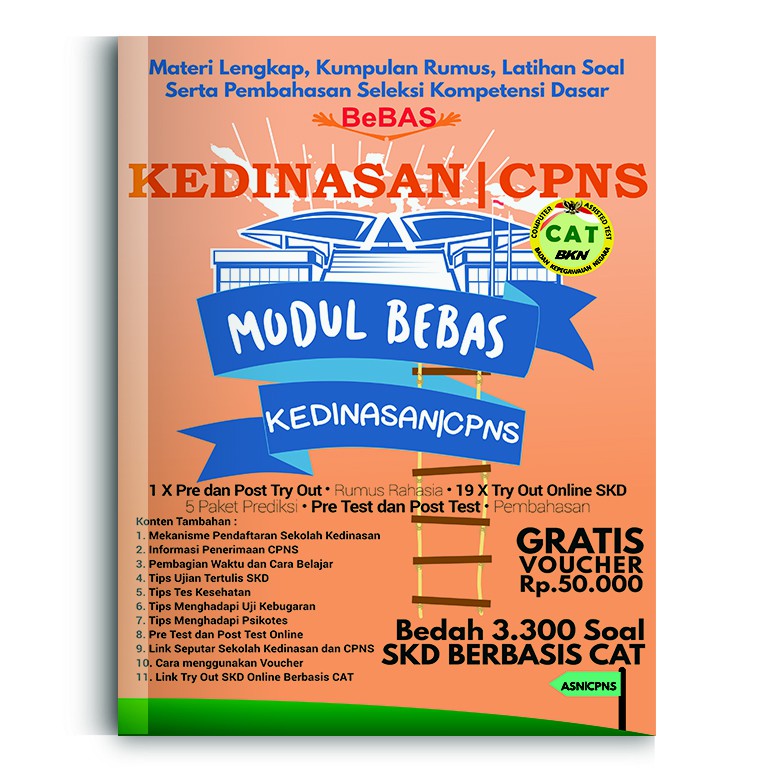 Jual Buku Belajar Stan Modul Bebas Seleksi Kompetensi Dasarskd