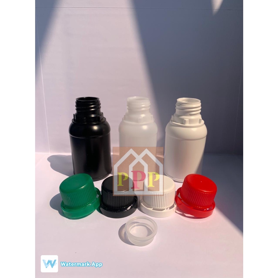Jual Botol agro 100 ml /botol labor 100 ml HDPE 100 ml 100ml | Shopee ...