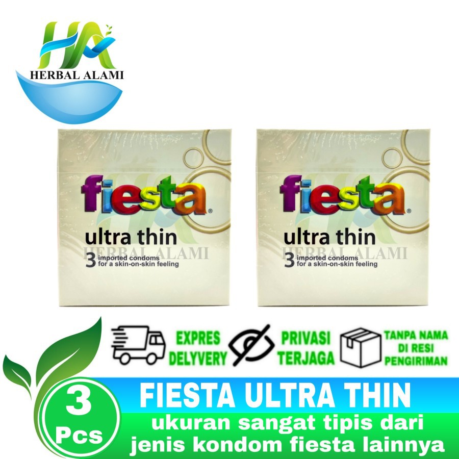 Jual Kondom Fiesta Ultra Thin Isi 3 Shopee Indonesia