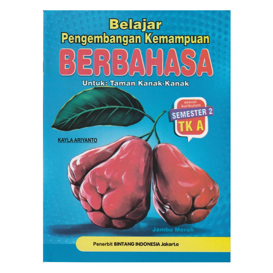 Jual Buku TK A Semester 2 Pengembangan Kemampuan Berbahasa | Shopee ...