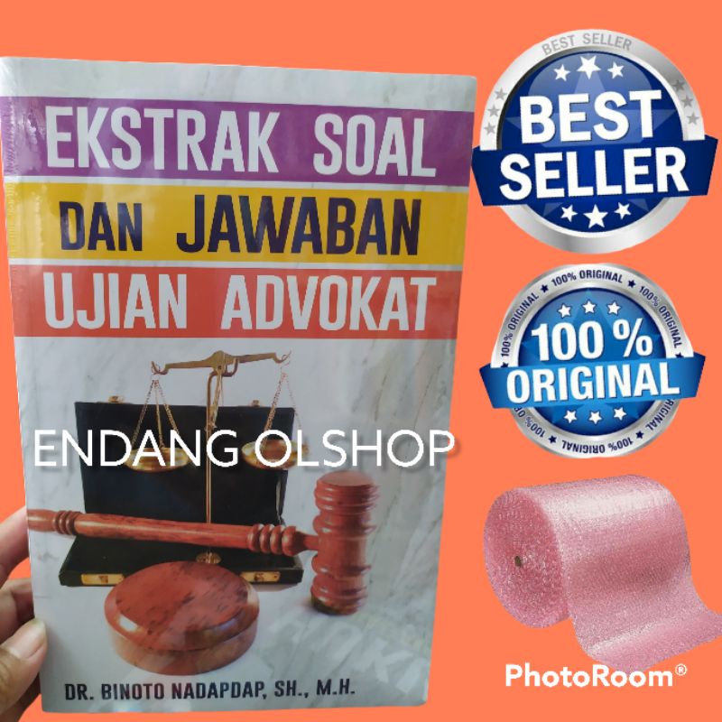 Jual Ekstrak Soal Dan Jawaban Ujian Advokat Binoto | Shopee Indonesia