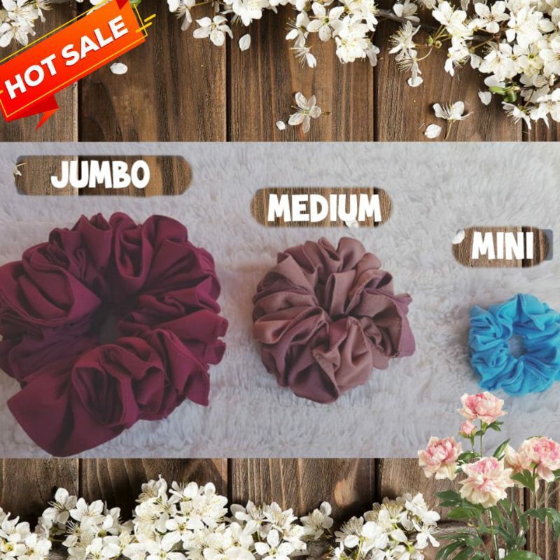 Jual SCRUNCHIE / TALI RAMBUT / CEMOL CEPOL JILBAB/ AKSESORIS HIJAB ...