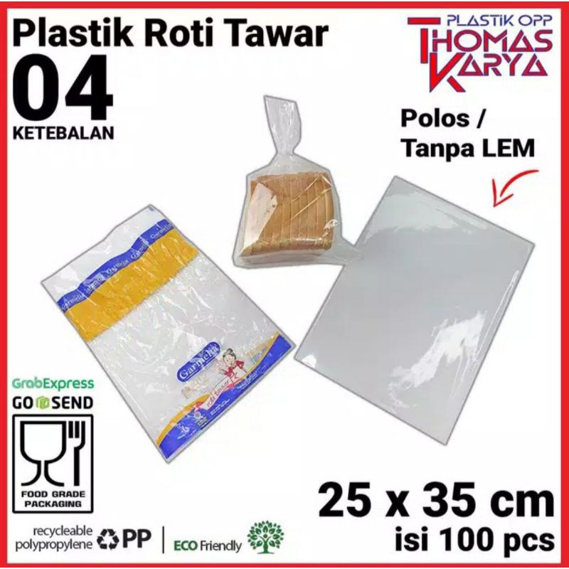 Jual 25x35 CM Plastik OPP TEBAL | Plastik OPP POLOS | Plastik Kaca ...