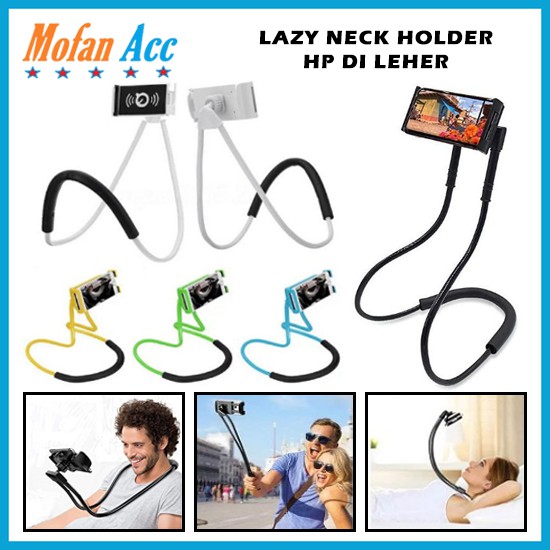 Jual Lazy Neck Holder Hp di Leher Lazyneck Hanging Cell Lazypod