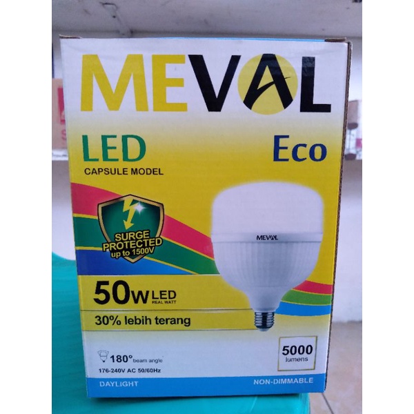 Jual LAMPU LED KAPSUL MEVAL 50 WATT | Shopee Indonesia