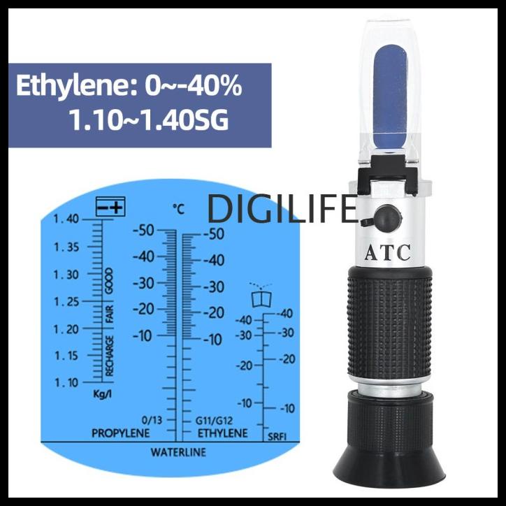 Jual Refractometer Glycol Ethylene Propylene Aki Mobil Urea