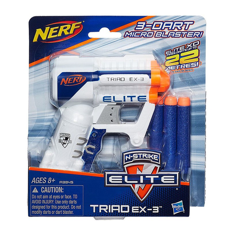 Jual Nerf N Strike Elite Triad Ex 3 Mainan Tembakan Anak Shopee