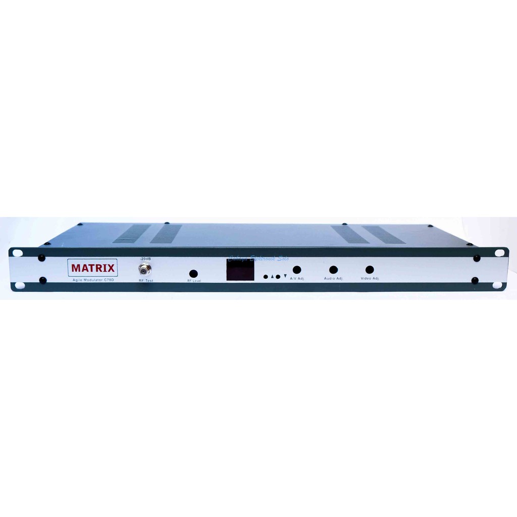 Jual Matrix Agile 1 Channel Video Modulator C78D Single TV Kabel RCA ...