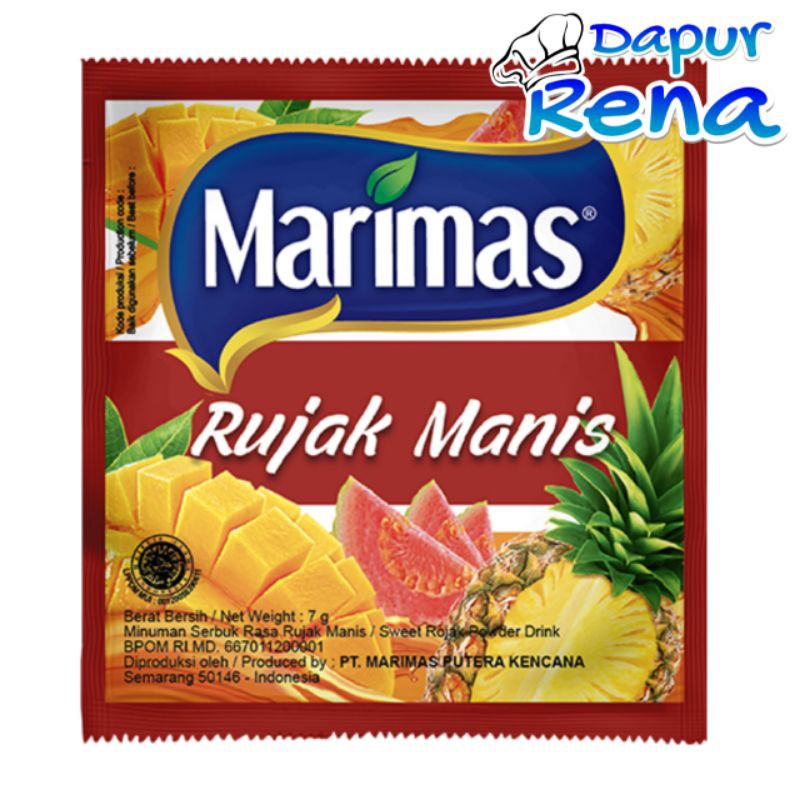 Jual 1 SACHET MARIMAS RASA RUJAK MANIS | Shopee Indonesia