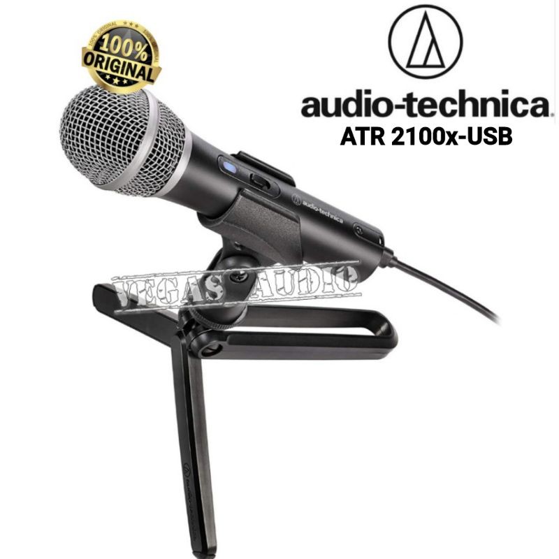 Jual AUDIO TECHNICA ATR2100xUSB XLR MICROPHONE CARDIOID DYNAMIC ORIGINAL Shopee Indonesia