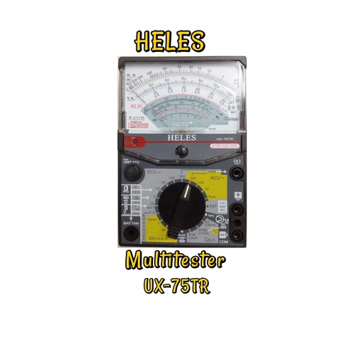 Jual Multitester Heles UX 75 TR ori BUZZER | Shopee Indonesia
