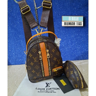 Louis Vuitton back pack tas ransel LV original paling kuat dan best seller  seri ini jual murah jual rugi kondisi masih like new dan very good