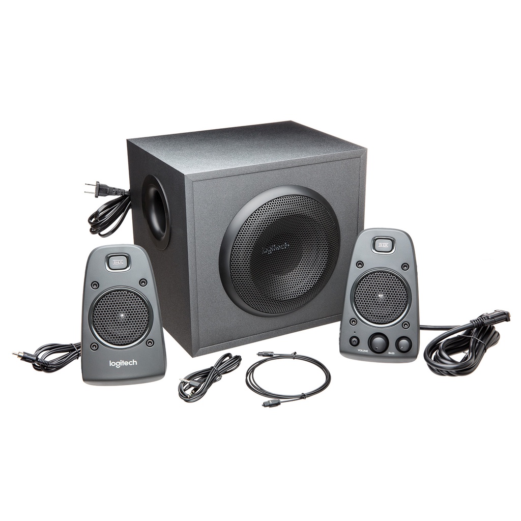 Logitech Z625 2.1 Gaming Speaker System SubwooferTHX Certified dengan Optical Input (5)
