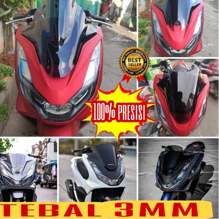 Jual Visor Pcx Presisi Windshield Pcx Tebal Mm Di Jami