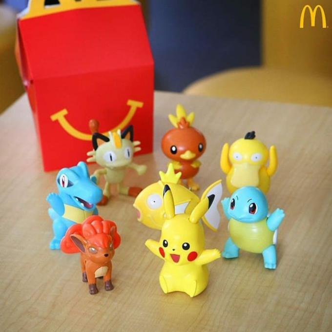 Jual Happy meal pokemon mcd mcdonald pikachu Shopee Indonesia