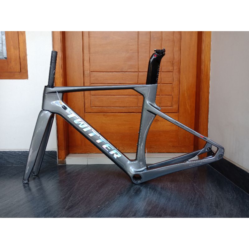 Jual Frameset New Model Roadbike Twitter R10 | Shopee Indonesia