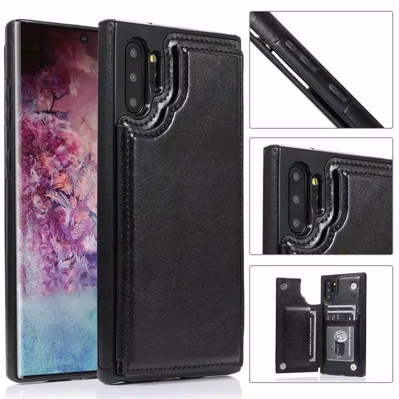Soft Case Samsung Galaxy NOTE 20 ULTRA NOTE NOTE NOTE 10 NOTE  10+ NOTE 10 Lite S10 Lite casing Cover kulit Dompet kartu