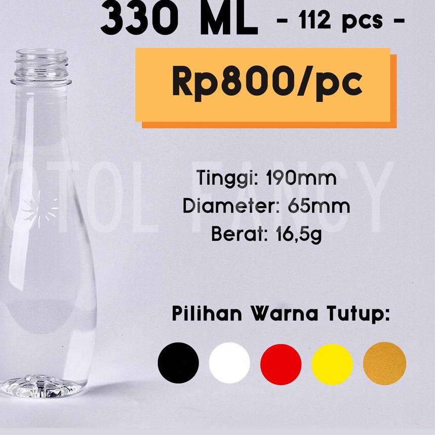 Jual Botol Bowling 330ml / Botol Minuman 330ml / Botol Plastik 330ml ...