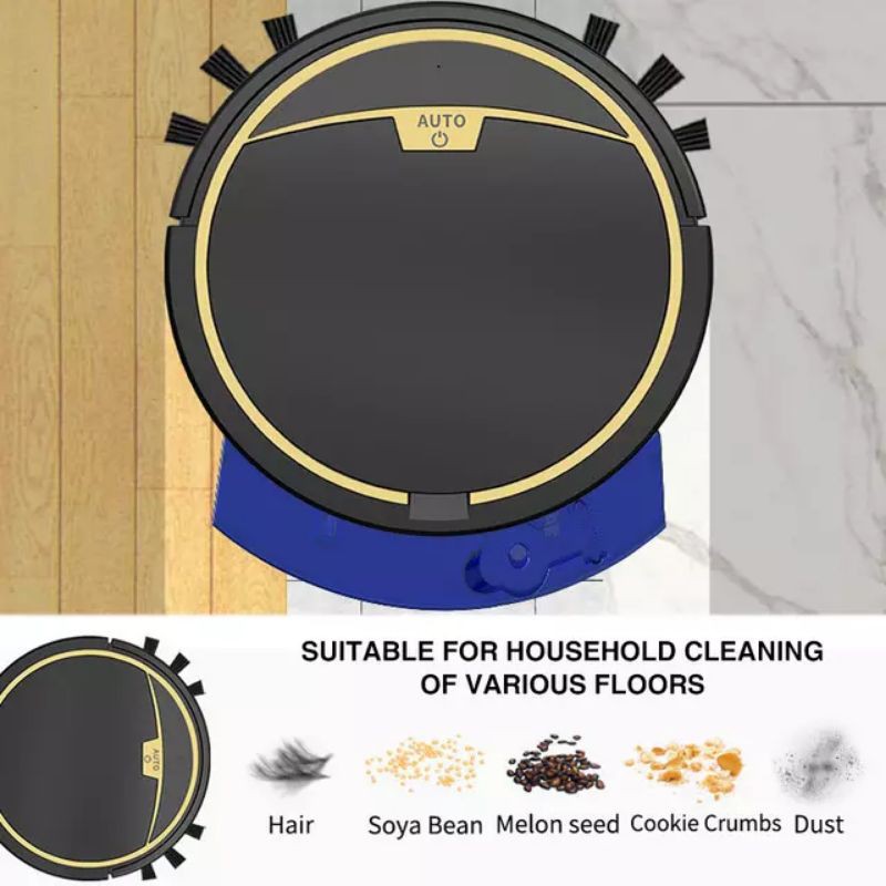 Jual SMART SWEEPING AND MOPPING VACUUM ROBOT RS300 Shopee Indonesia