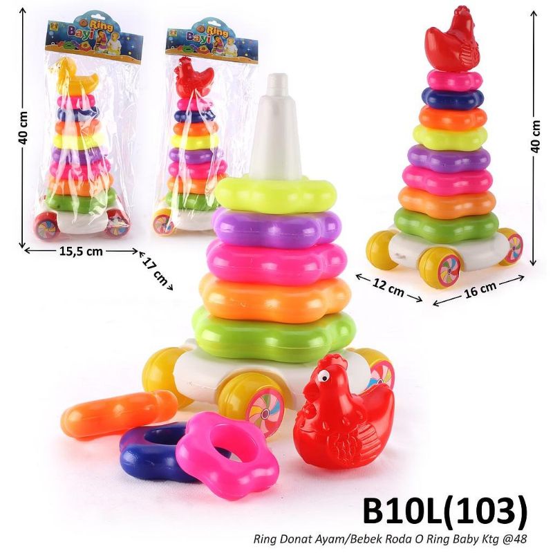Jual Mainan Ring susun donat susun | Shopee Indonesia