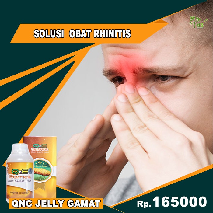 Jual Obat Rhinitis Hidung Iritasi Sinusitis Qnc Jelly Gamat