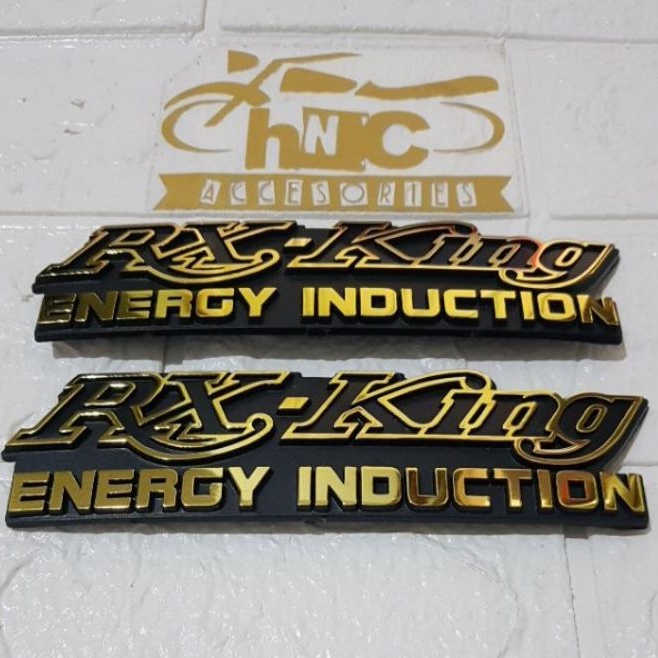 Jual Emblem Kempol Box Accu Aki Rx King Old Gold Set Kanan Kiri Shopee Indonesia