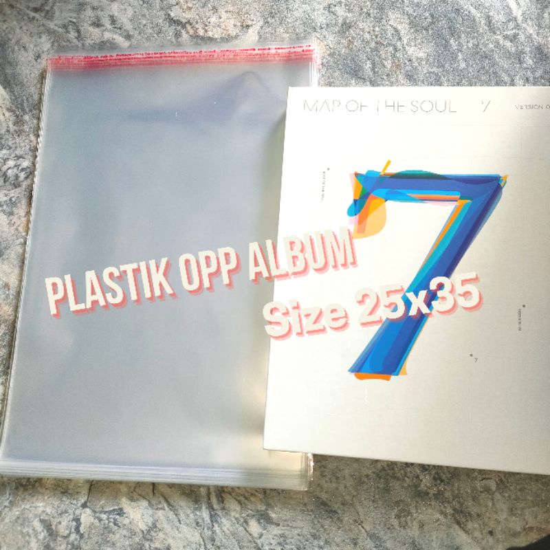 Jual PLASTIK ALBUM OPP TEBAL 35 MICRON SEAL INNER SLEEVE JEWEL ALBUM ...