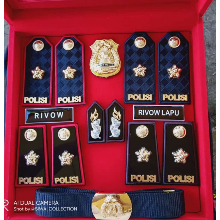 Jual pankat pdh pdu kompol, akbp, kombes set ISI BOK BISA CUSTOM ...