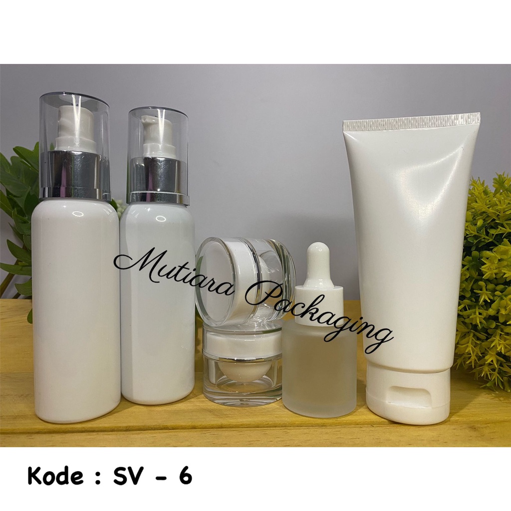 Jual Terlaris Paket Eksklusif Kemasan Skincare Sv Paket Kemasan Rangkaian Skincare Botol