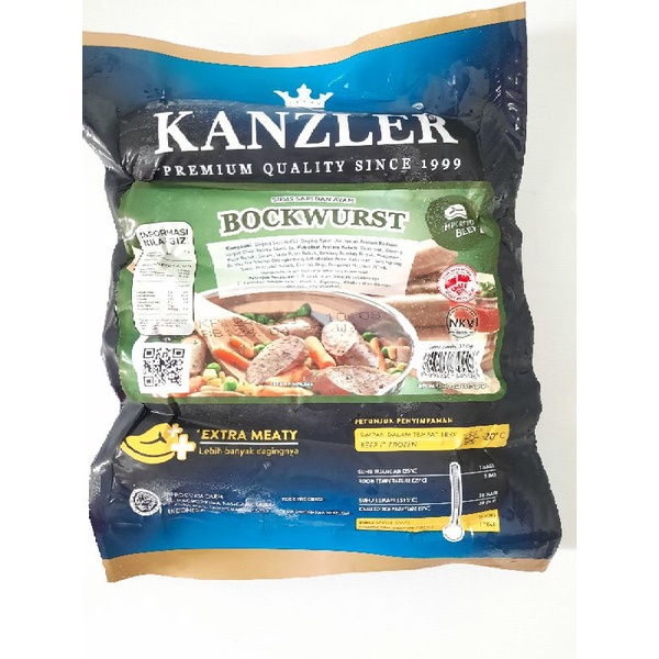 Jual Kanzler Sosis Bockwurst 360gr | Shopee Indonesia