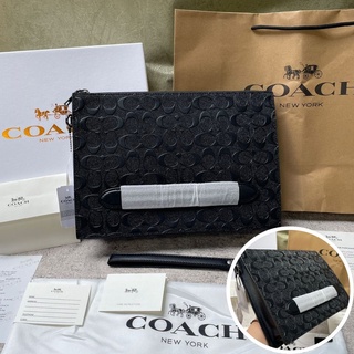 Clutch COACH 100% ORIGINAL / Clutch Pria Handbag Kulit Tas Tangan COACH