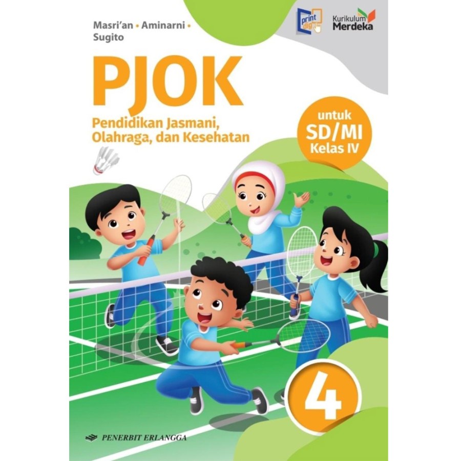 Jual Buku Esps Pjok Sd Mi Kelas Kurikulum Merdeka Erlangga Shopee