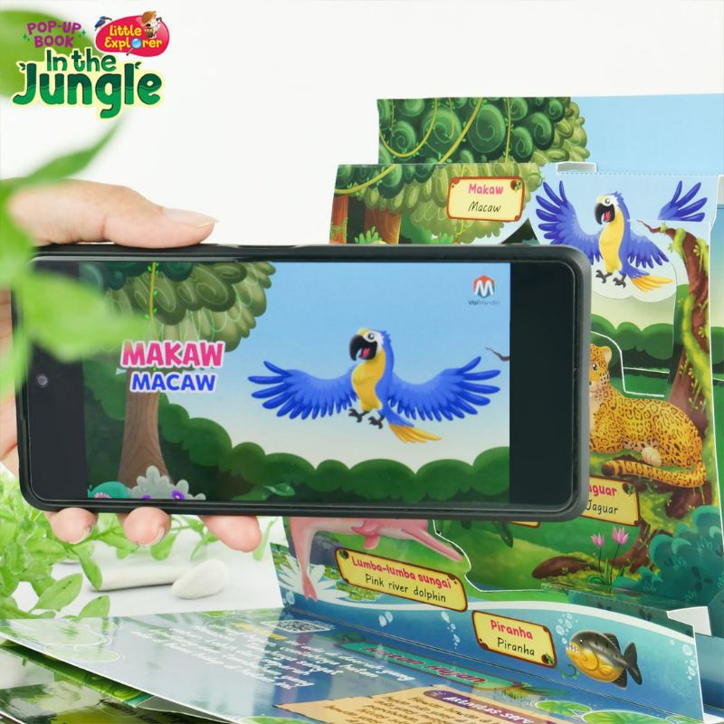 Jual Pop Up Book Little Explore in The Jungle | Shopee Indonesia